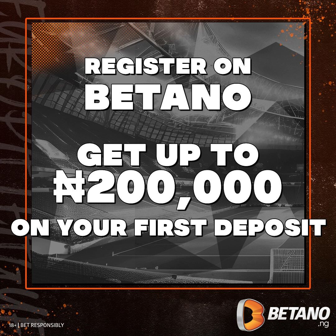 Derby della Madonnina's bet builder @ 6 odds on Betano Get up to N200,000 on your first deposit when you register here ➡️ bit.ly/4anGfdV Use promocode: BTM Bet Responsibly. +18.
