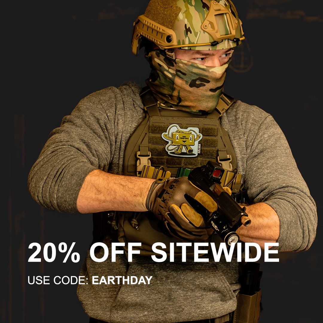 🚨 20% OFF SITEWIDE 🚨 Use Code: EARTHDAY #tacticalgear #edc #platecarrier #pewpewpew #alwaysbeready #pewpew #loadout #tacticaltraining *ALL CLEARANCE, MASK PRODUCTS, ARMOR, AND URBAN ASSAULT PACK EXCLUDED FROM SALE