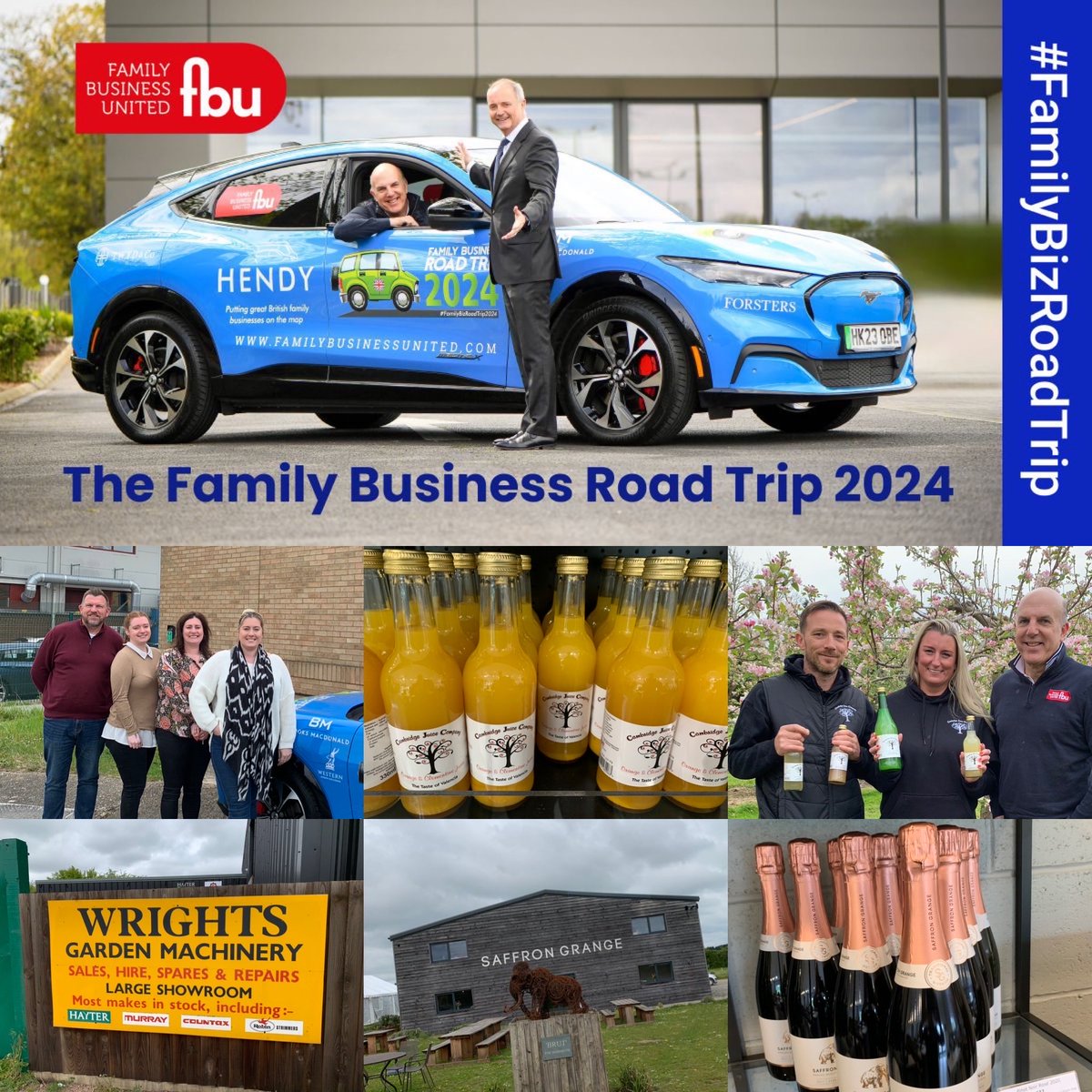 A great first day on the #FamilyBizRoadTrip in East Anglia!