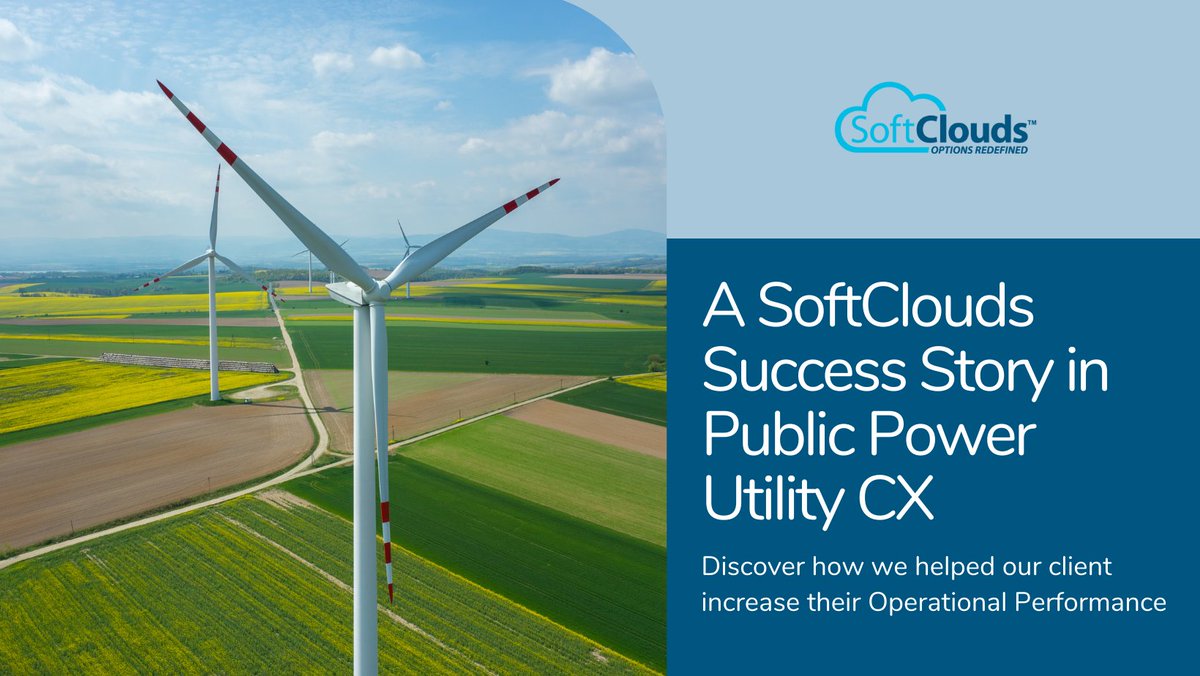 Public power utility facing CX challenges? @SoftClouds & @Oracle Field Service delivered a winning solution! Discover how SoftClouds is boosting efficiency, satisfaction, and revenue! Learn more: softclouds.com/case-studies/u… #SoftClouds #CaseStudy #SuccessStory #FieldService #OFS