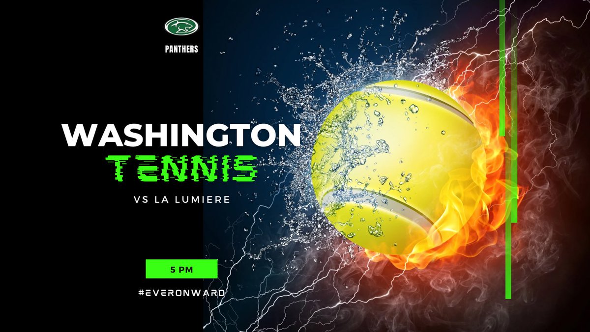 Lady Panther Tennis home tonight 🎾🐾🟢⚪️🟡🎾 🎾 La Lumiere 📍 Washington HS ⏰ 5 pm @sbwathletics #everonward #pantherpride