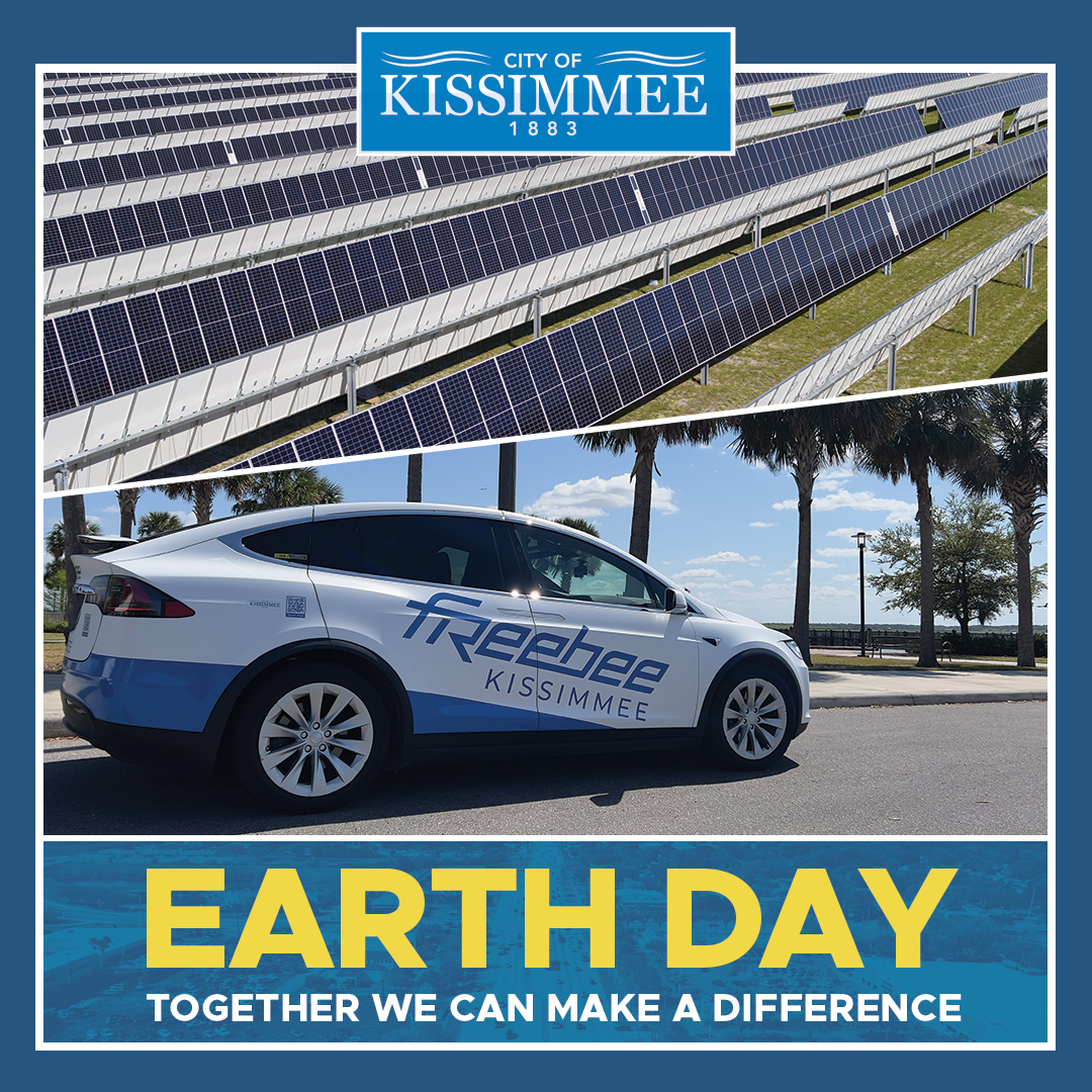 🌍🌱 Happy Earth Day! 🌿🌞 We're committed to reducing our carbon footprint, with 100% of our public facilities receiving solar power and initiatives like our all-electric Freebee rideshare program. We all benefit from taking action every day to positively impact our Earth!