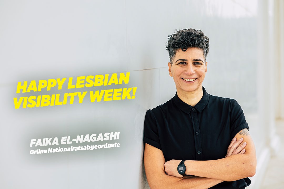 Happy lesbian visibility week, I guess. 😉😘 #lesbianvisibilityweek