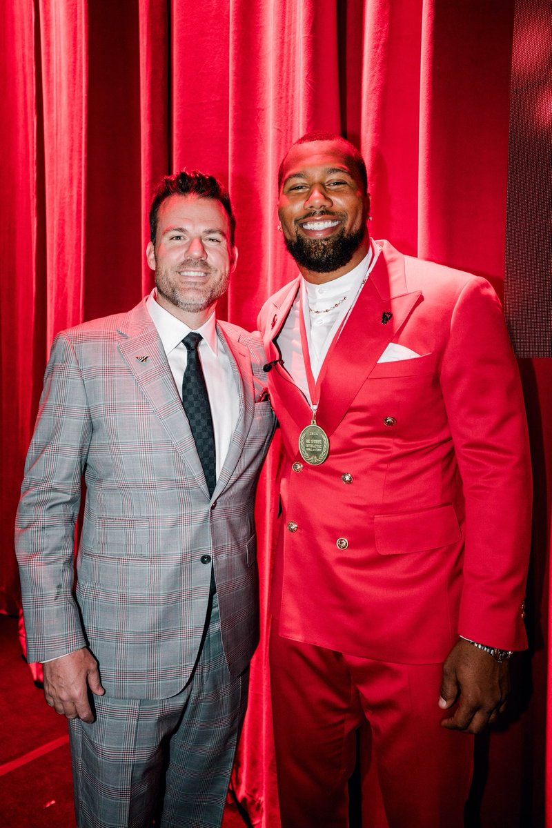Congrats to my brother @astronaut on going into the @PackAthletics HALL OF FAME! Forever stuff- Making a difference on AND off the field through his @ChubbFoundation. #ExtremelyProudAgent 🙏🏼