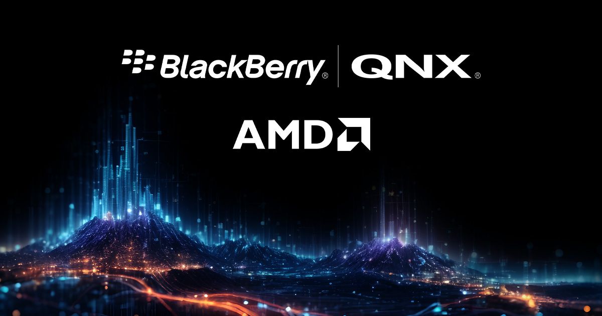ICYMI | Announced at #ew24, @AMD and #BlackBerryQNX will combine industry-leading strengths through a collaboration designed to revolutionize next-generation #robotic systems.

Learn more: blck.by/3J7oIuq
