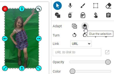 Green screen your students 'into' their Wixie projects! Use your camera to green screen your students into their projects, and transport them across time and space and really integrate them into their project work. wixie.com/blog?id=5802