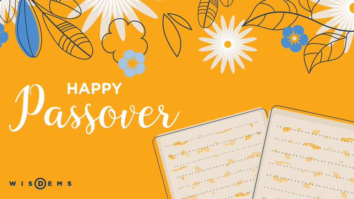 Happy Pesach! We wish all who celebrate a meaningful and joyous time.