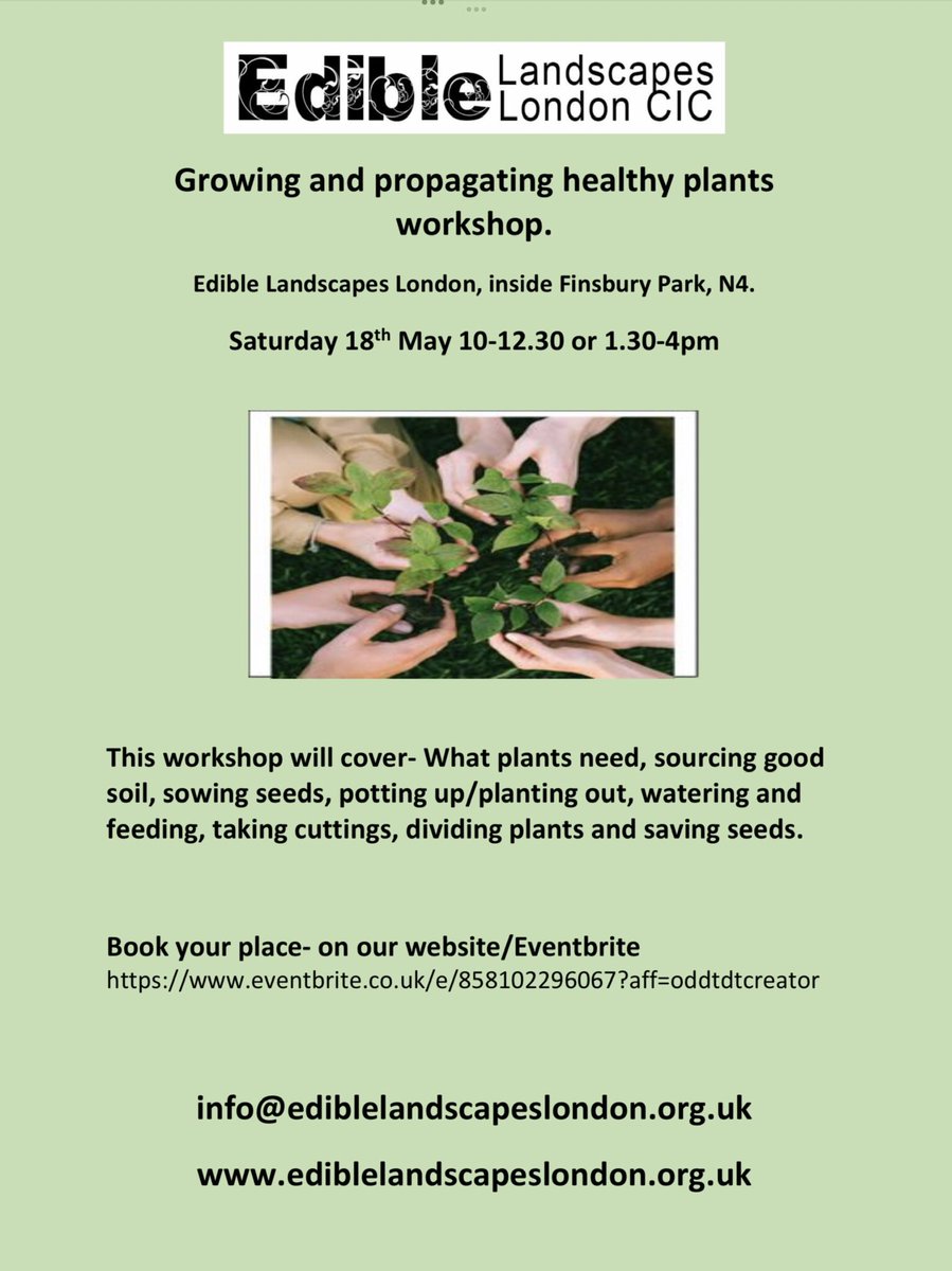 Join us for this wonderful workshop. Book here eventbrite.co.uk/e/858102296067…