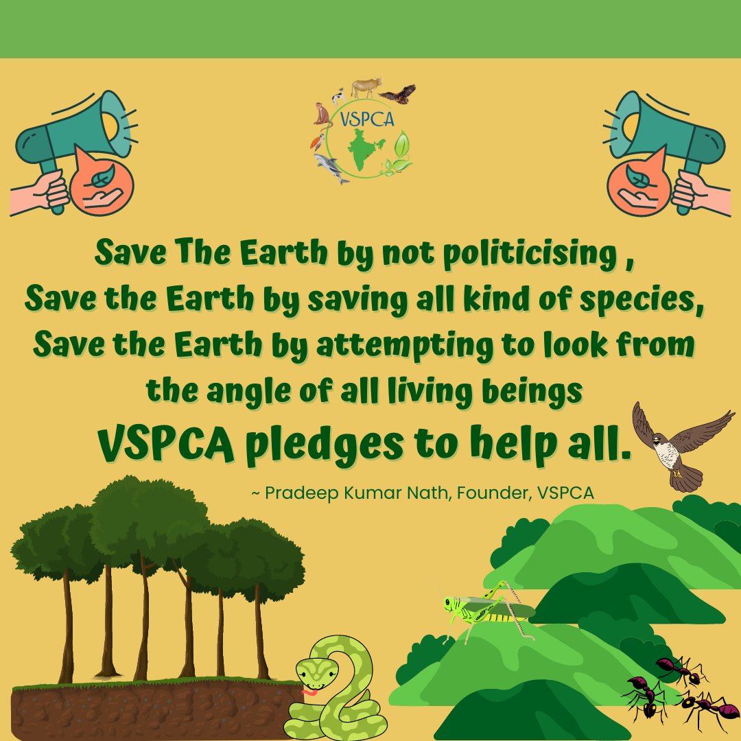 Earth Day Wishes from VSPCA!