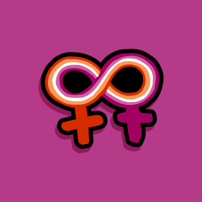 Dracononite's tweet photo. hello fellow autistic lesbians 🌈💜 #LesbianVisibilityWeek #AutismAcceptanceMonth https://t.co/rX2Hw3IqMi