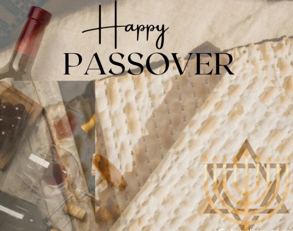 Wishing all who celebrate a very Happy Passover! ✡️