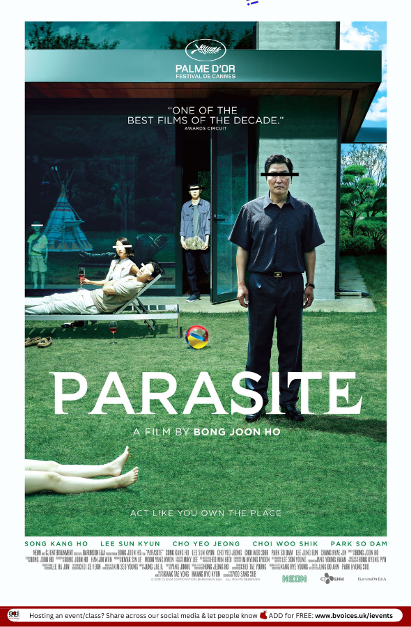 #SWBrumEVENTS - Stirchley Open Cinema - Parasite 🎥
INFO/BOOK:  tinyurl.com/3j42dj46

📅 Frii 26th April
🕚 7pm
📍 Stirchley Baths - #Stirchley
ℹ️ This film is Korean & will be screened in its original language with English subtitles

#B31VoicesSupportingLocal
#Birmingham