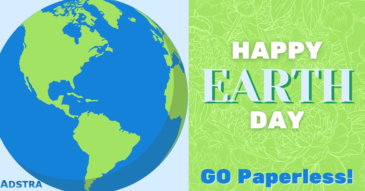 Happy #EarthDay! 🌎

At #ADSTRA we're committed to helping the planet, while also boosting #dentalpractice efficiency! That's why we’ve developed a #dentalsoftware that allows dental practices to be fully paperless and save time.

Contact us for a demo!
👉adstradentalsoftware.com/about/contact/