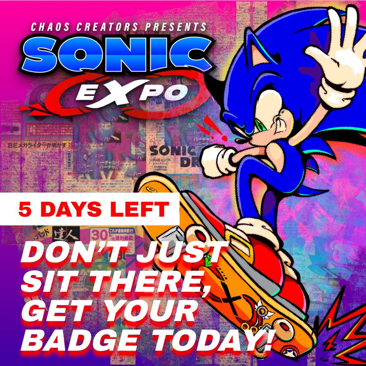 Time to act fast! Our kickstarter will be ending in 5 days!  What are you waiting for? Grab your badge and check out our limited tiers that have great collectibles! Link below