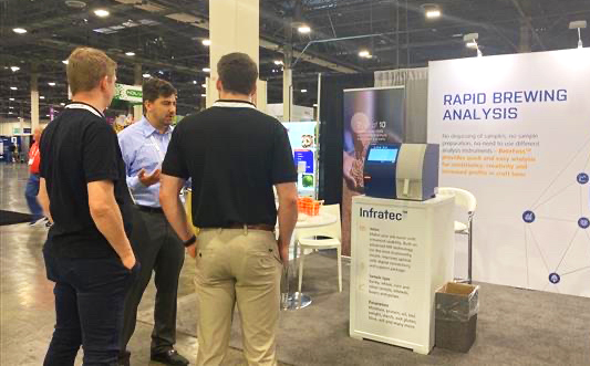 Craft Brewers Conference is underway! Stop by booth 1724 to meet the FOSS team who can show you how the BeerFoss™ FT GO provides quick and accurate beer analysis on a wide range of parameters in wort, fermenting beer, finished beer, and hard seltzer. #craftbrewing #CBC #ABV