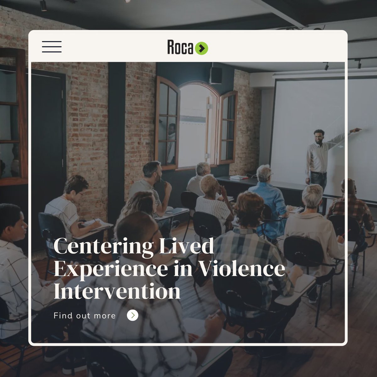 We express our sincere appreciation to the National League of Cities for acknowledging and spotlighting Roca’s Impact Institute in their recent article.
 
Learn more in the full article here: hubs.la/Q02tGh0d0