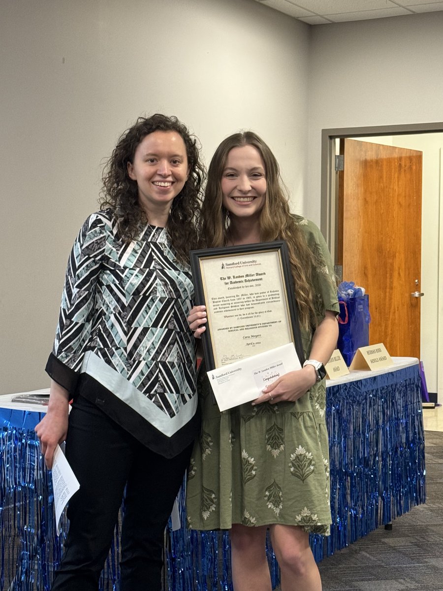 Samford Univ. - Biblical & Religious Studies Dept. tweet media