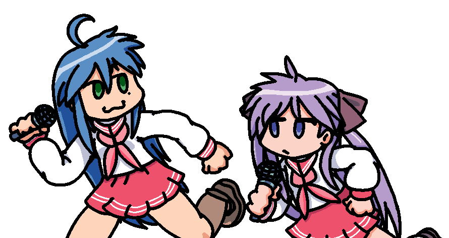 FunkyStars_Team's tweet photo. You and Me always foreveer 💫💙💜
-
#fnf #fnfmod #luckystar #FunkyStars #fridaynightfunkin #fridaynightfunkinmod #らきすた https://t.co/Cwb0IDjAoy