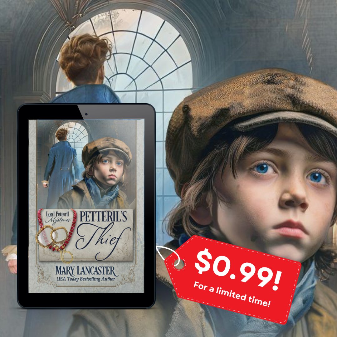 CALLING ALL HISTORICAL MYSTERY LOVERS!

Petteril’s Thief (Lord Petteril Mysteries, Book 1) is currently on sale everywhere for just 99 cents!
(Book 5 releases on Thursday!)
🧐 mybook.to/petterilthief

#historicalmystery #cozymystery #BookTwitter #99cents #readingcommunity
