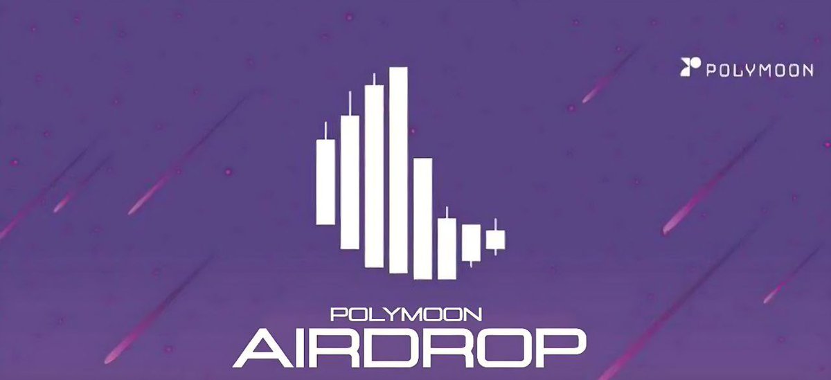 🔥 New airdrop: POLYMOON 🧑‍🤝‍🧑 Joined Reward: 5K PolyMoon 🎁 Refer Reward: 2.5K PolyMoon 💱 Market: CoinMarketcap ⏳ Distribution: Instant 🔗 Airdrop Link: t.me/PolyMoonAirdro… 👀 How to join? - Start Airdrop bot - Complete All Tasks of Airdrop - Submit Your Polygon Wallet…