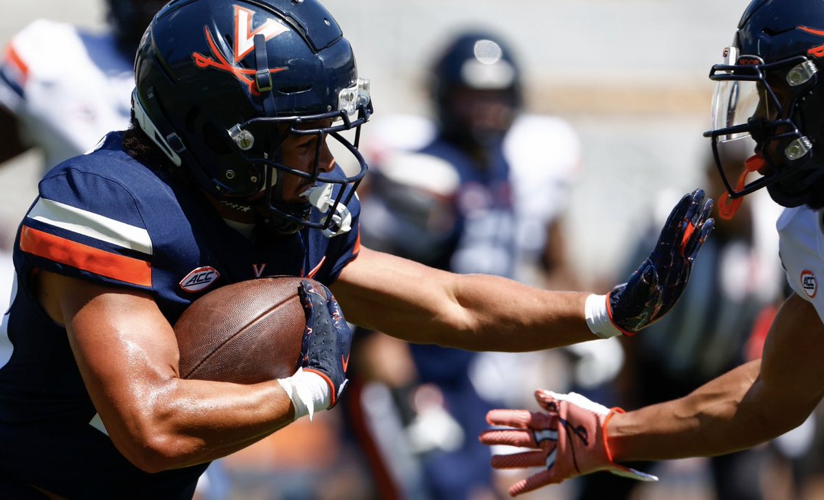 'It's pounded into our brains every day.' #UVA working on improving the run game this spring. Story via @mcurran_11 247sports.com/college/virgin…