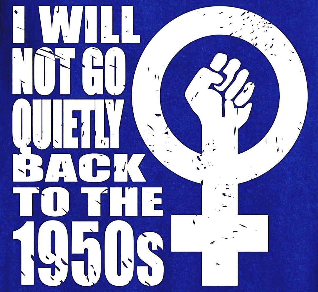 The 1950’s are in the past.

Let’s keep it that way.

Are you with me?

#WomenRights
#WomenEmpowerment