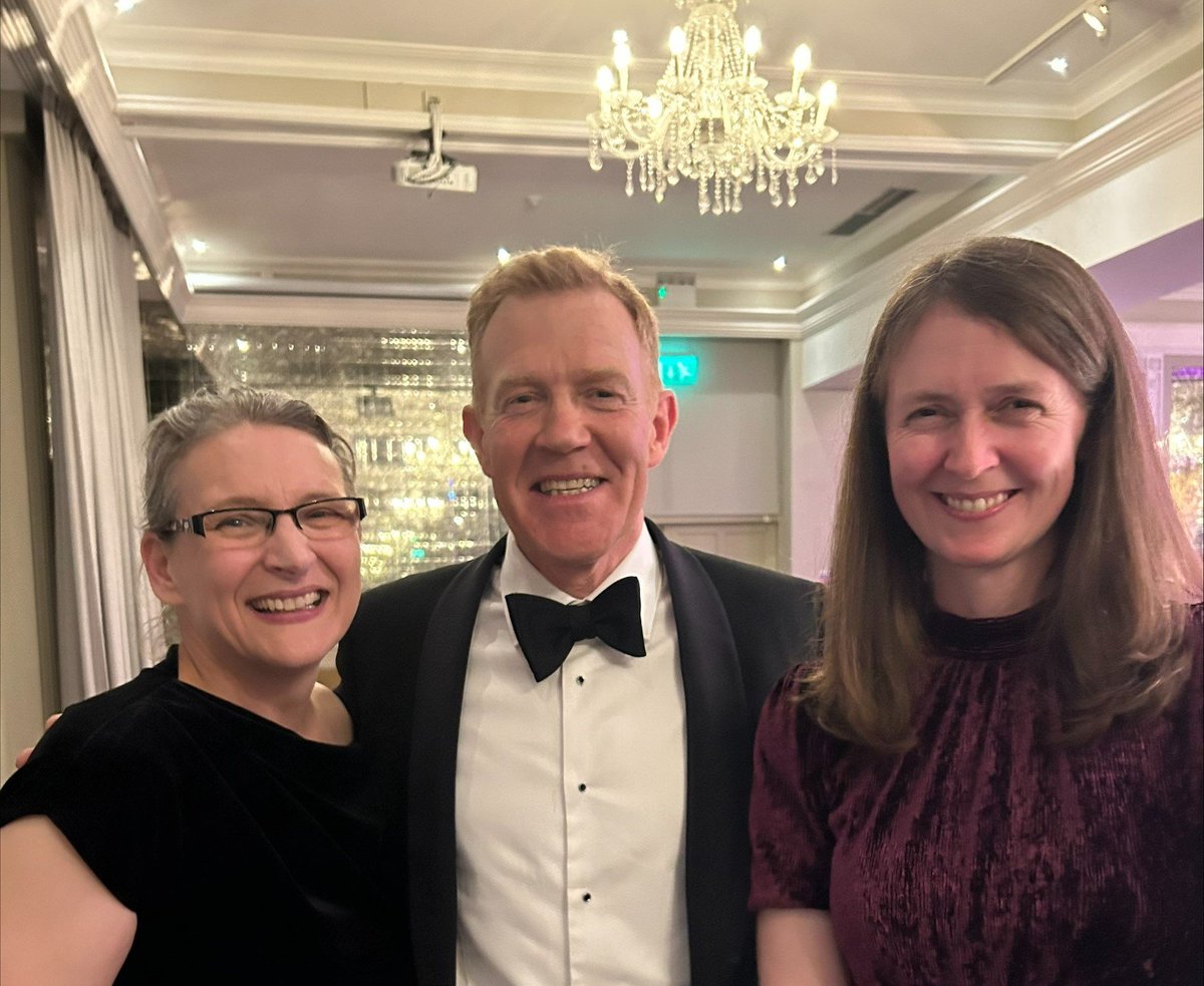 SharonVernerVet's tweet photo. Good discussion on veterinary workforce issues at the recent NI Grain Trade Association dinner with fellow BVA member and FVE Vice-President Jane Clark and enthusiastic farmer and conservationist Adam Henson.

@NIGTA
@BritishVets 
@infoVetNI 
@janeclark
@AdamHenson https://t.co/oJhQboGsnz