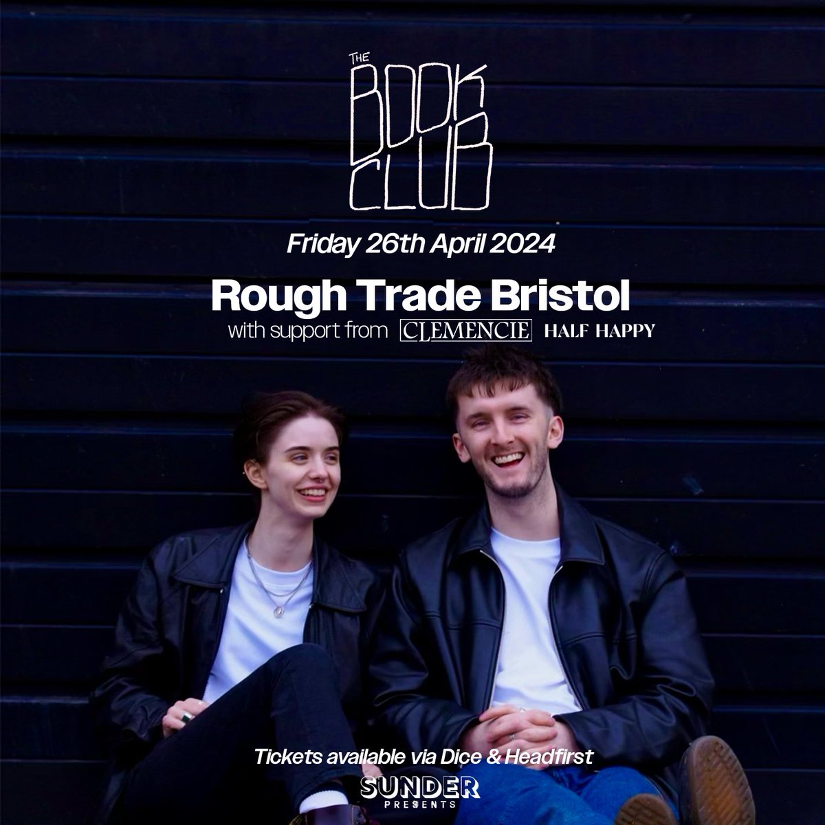 Can’t wait to play one of our fave venues 🪩We’re supporting @thebookclubband and @clemencieband in @RoughTrade Bristol this Friday. Come along Bristol crew, tix in our bio xx