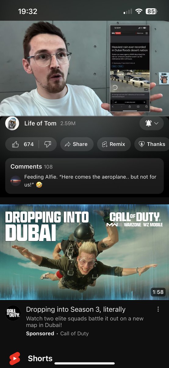 kyleballaam's tweet photo. @Syndicate Can’t lie @CallofDuty mugged you off on YouTube lad https://t.co/FbrcCqOMrC