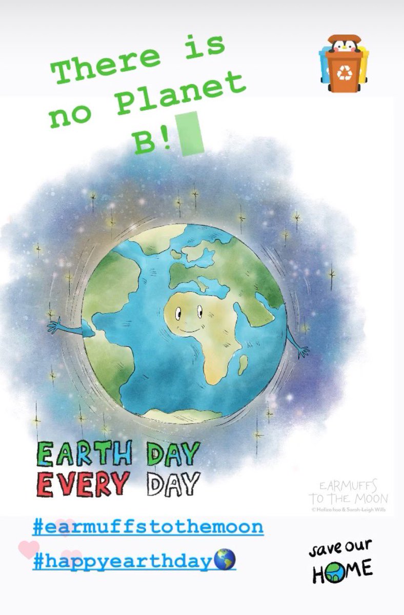 Let’s protect our beautiful planet! #EarthDay2024 #earmuffstothemoon