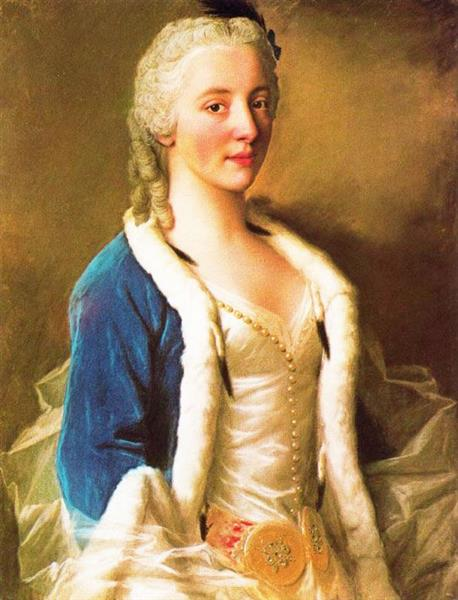 'Retrato de Marie Charlotte Boissier' del pintor Jean-Étienne Liotard.