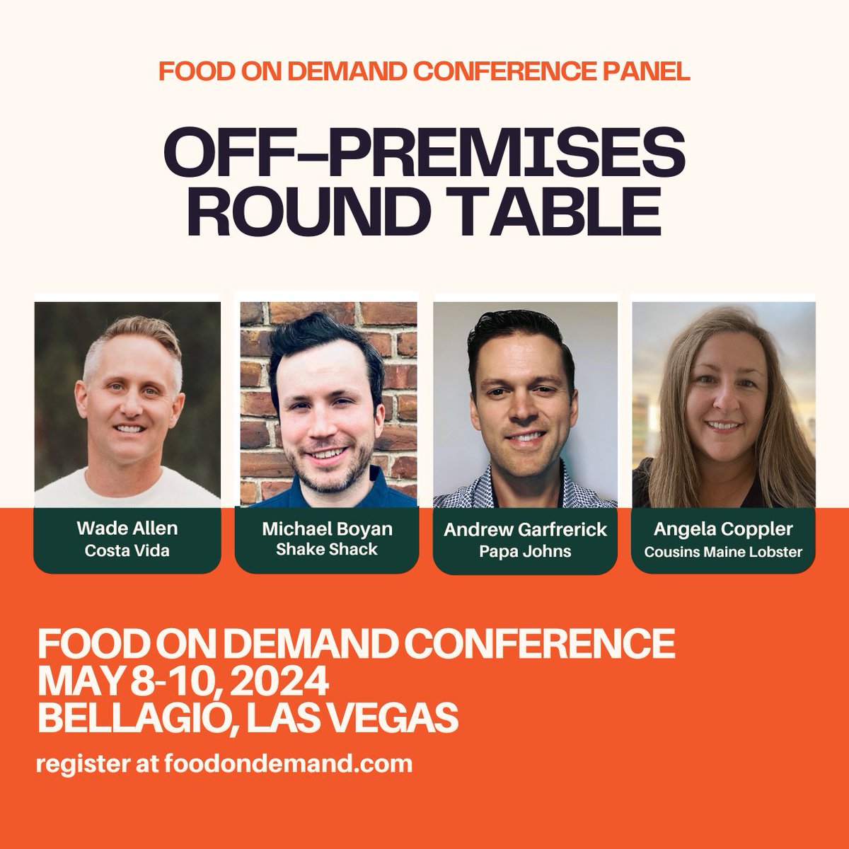 FOD_News's tweet photo. Get insights into how the off-premises landscape has evolved over the past year and discover what's next for the on-demand ecosystem. Secure your spot: https://t.co/GJCLohqahC https://t.co/qGuN0mH3ka
