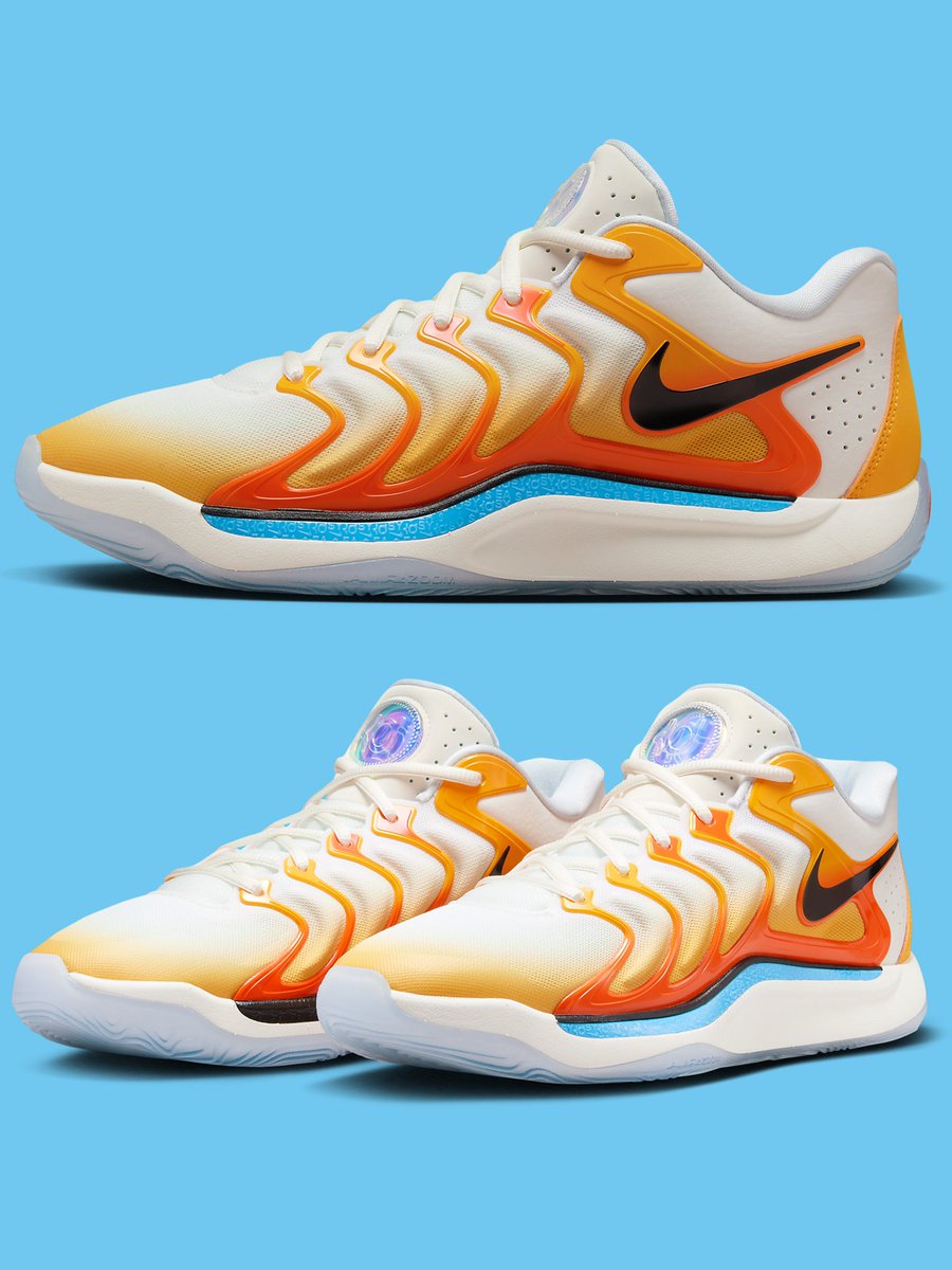 Kevin Durant's new “Sunrise” Nike KD 17 is set to debut this Summer☀️ @KDTrey5