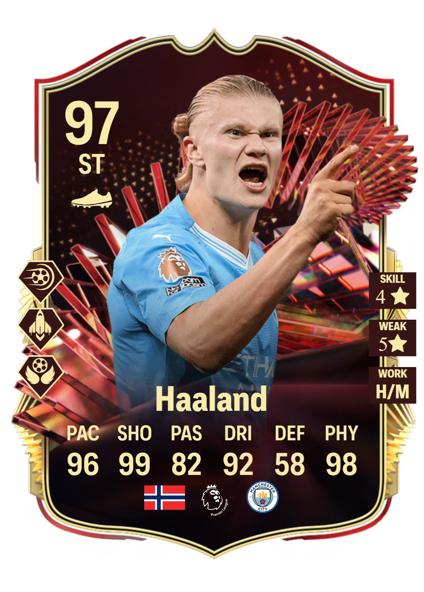 EdinsonBoost's tweet photo. The Monster coming soon... 🇳🇴

#boost #futchamp #FIFA #service #rivals #Playoffs #evolutions #TOTS #weekendleague #TOTW #TOTY #Haaland https://t.co/BEaH5GvG9K