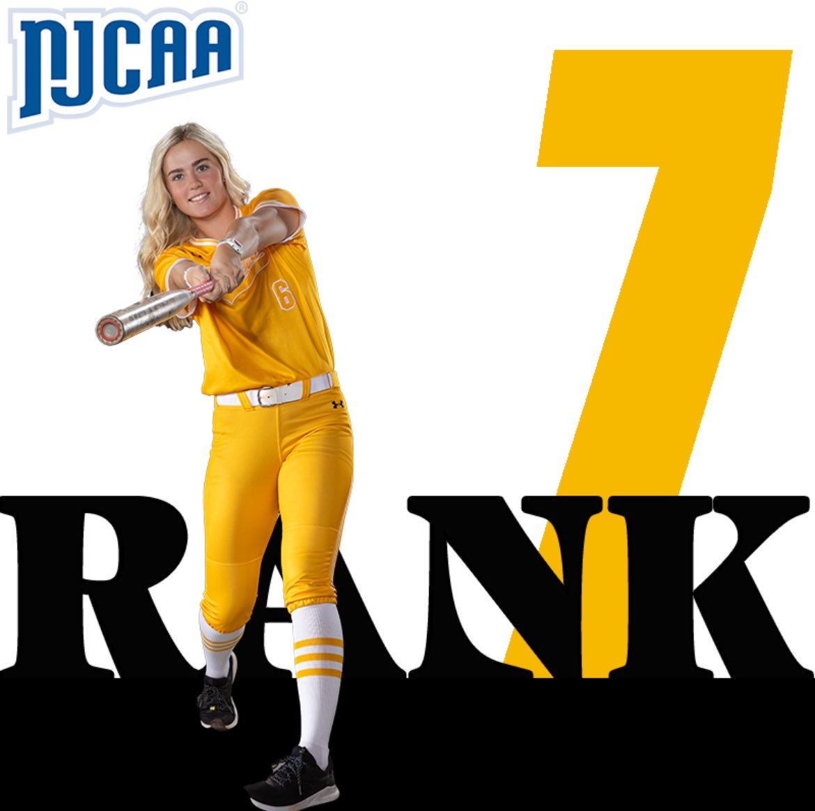 Four more wins, up two spots📈 CSI Softball comes in at #7 in this weeks NJCAA National Poll 🦅🥎