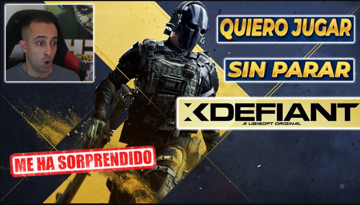 No te pierdas la PRIMERA PARTIDA y OPINIÓN de <a href="/billydevilPES/">BillyJoker</a>  sobre XDEFIANT en nuestro nuevo canal conjunto SUTERMANIACOS!!!
#XDefiant 

👉youtube.com/watch?v=_YP2gd…
👉youtube.com/watch?v=_YP2gd…