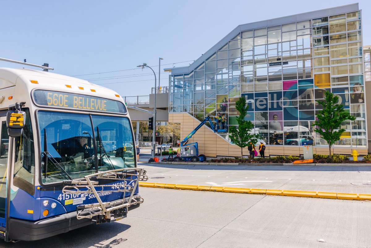 Happy #EarthDay! We live in a beautiful place, and transit helps keep it that way. It's a great time to try transit, especially with the #2Line opening on Saturday! Learn more: soundtransit.org/discover2line