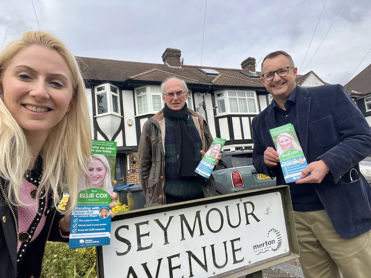 A brilliant reception from residents in Lower Morden many of whom are totally fed up with Sadiq Khan and his ULEZ expansion! @MertonTories @nick_cannonhill