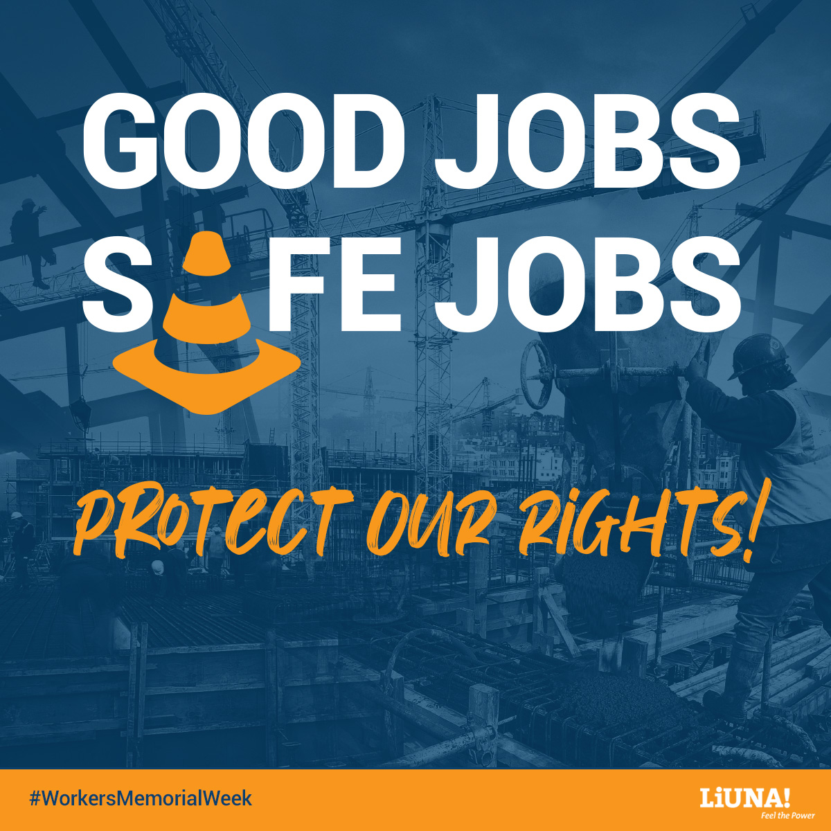 During Workers Memorial Week, let's honor the importance of union jobs in fostering safe workplaces. Together, we prioritize worker safety and advocate for better conditions every day. #WorkersMemorialWeek #UnionJobs #1uSafety