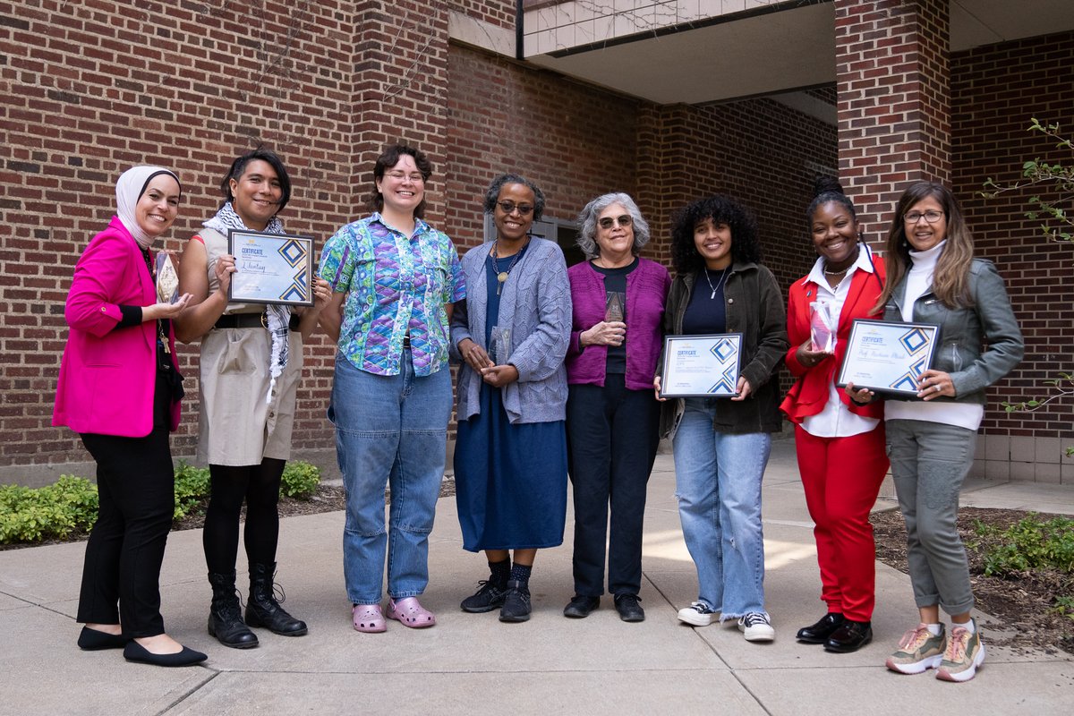 Today we celebrated our annual DEI Impact Awards! The Impact Award seeks to recognize outstanding individuals or groups who have demonstrated their commitment to improving diversity, equity, and inclusion in our School.