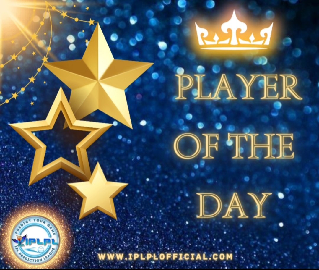 CONGRATULATIONS <a href="/gaurav_D_99/">.</a> &amp; <a href="/sigmahumein/">RG</a> for Winning Player of the Day.
Well played 🎉🎉

#IPLPL #IPL2024 #RRvsMI