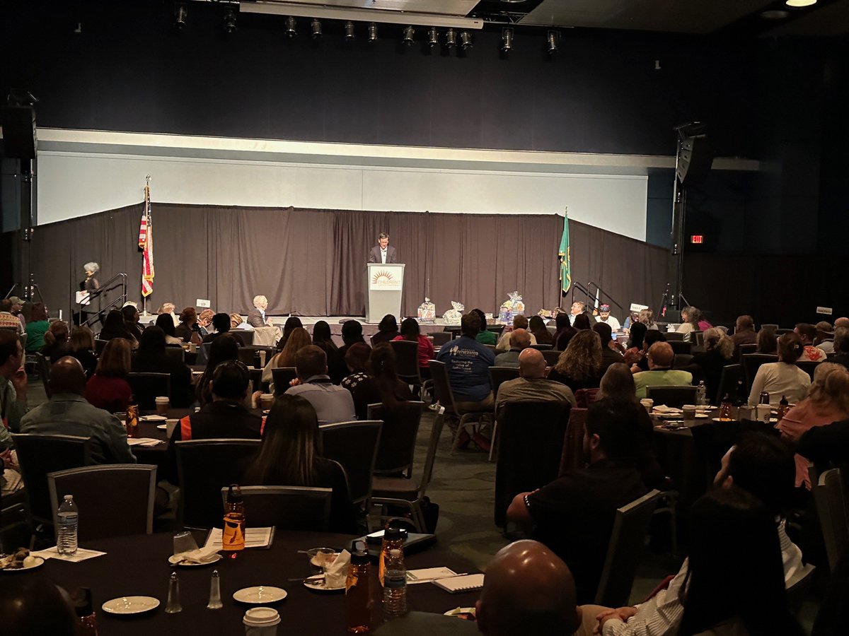 Honored to speak to social workers, attorneys, law enforcement & many other advocates for children and families at the Children’s Justice Conference today in Spokane. They are on the front lines of important child welfare work happening across our state. Thank you for all you do.