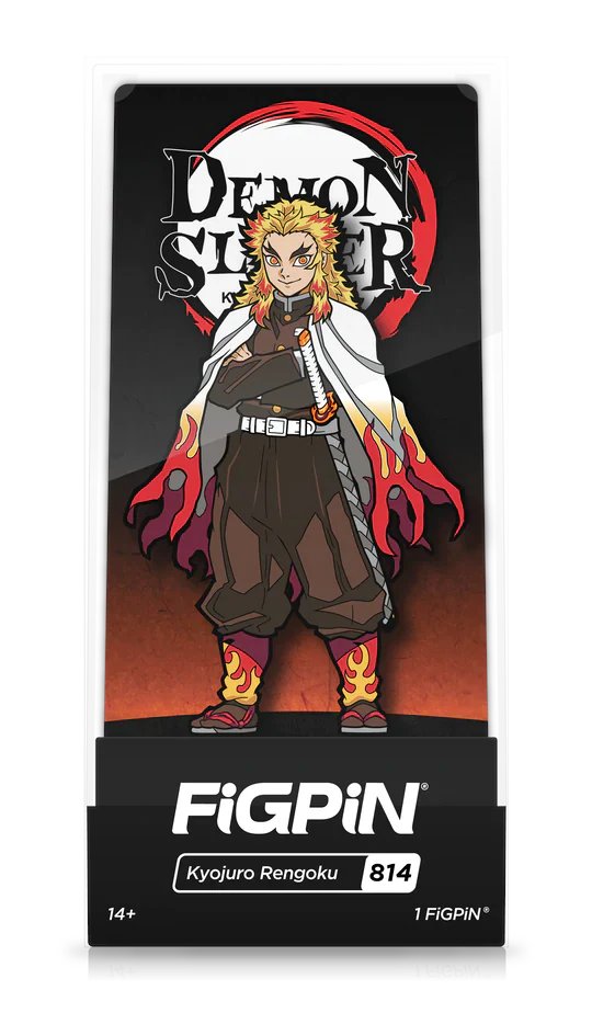 Almost gone! Demon Slayer Kyojuro Rengoku FiGPiN #814 Exclusive Limited Edition (Glitter). Only 1500 pcs made. FREE shipping to the continental U.S.!! 

#WantedPopsandCollectibles #FiGPiN #DemonSlayer #Collectibles #Pin #anime 

wantedpops.com/products/demon…