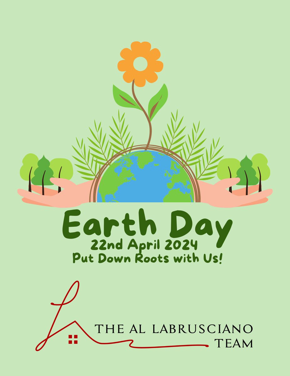 Happy #EarthDay!
Let's nurture this beautiful planet, one home at a time!  Thinking of putting roots down?  Give us a call at 215-483-9500 to hear how we can help!
#alskwteam #philaareahomes #EarthDay2024 #realestate #kellerwilliams #EarthDay #earthdayhome #PutDownRoots