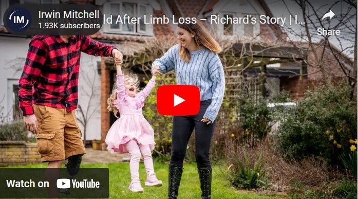 Celebrating #LimbLossLimbDifferenceAwarenessMonth it was amazing to read Richard's story who has been supported by one of our Legal Partners following an accident at work: buff.ly/3QdE7gG