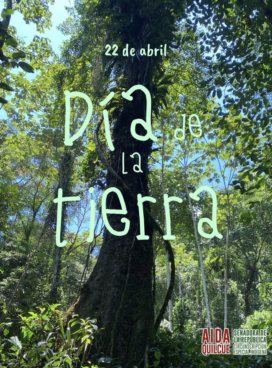 El #DíaDeLaTierra nos invita a continuar con la protección de nuestro hogar común, Recordándonos la importancia de preservar y proteger todo aquello con lo que coexistimos. 🍃🌀