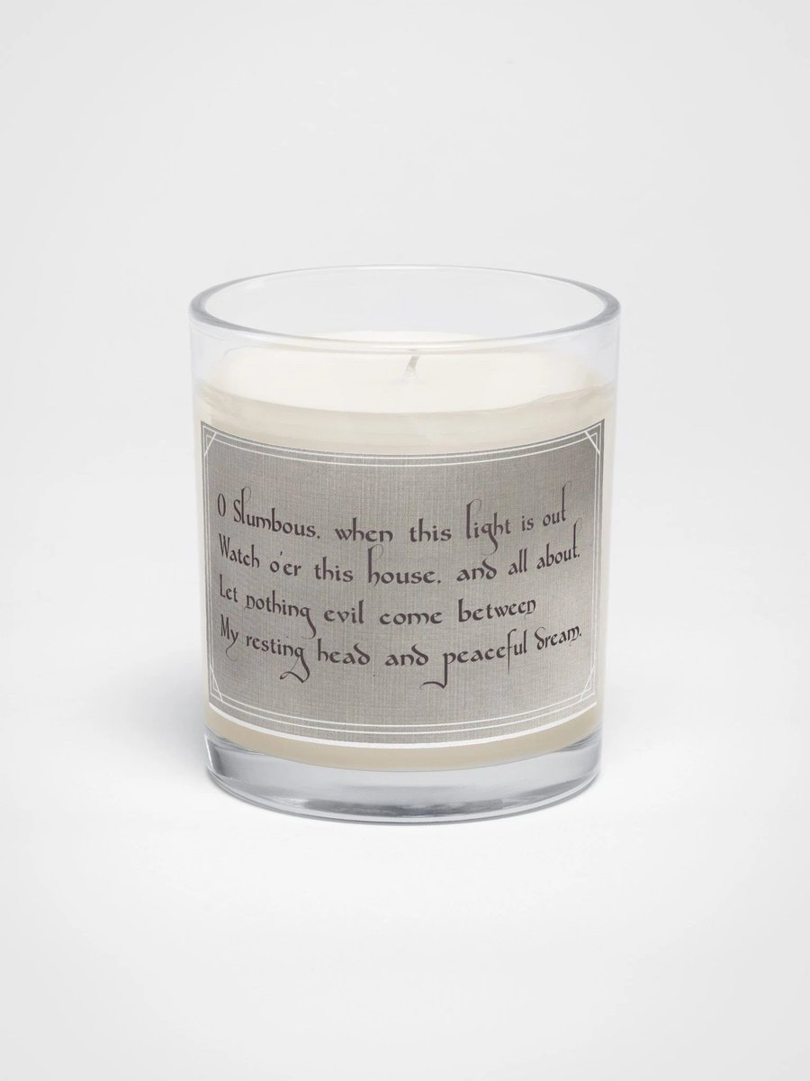 SlumbousWatch's tweet image. Greetings fellow Slumbous worshipers. I have been slumbering, but return with glad tidings! The F@tT prophets have released a candle designed by friend Janine honoring Our Lord on their shop: friendsatthetable.shop/products/slumb…