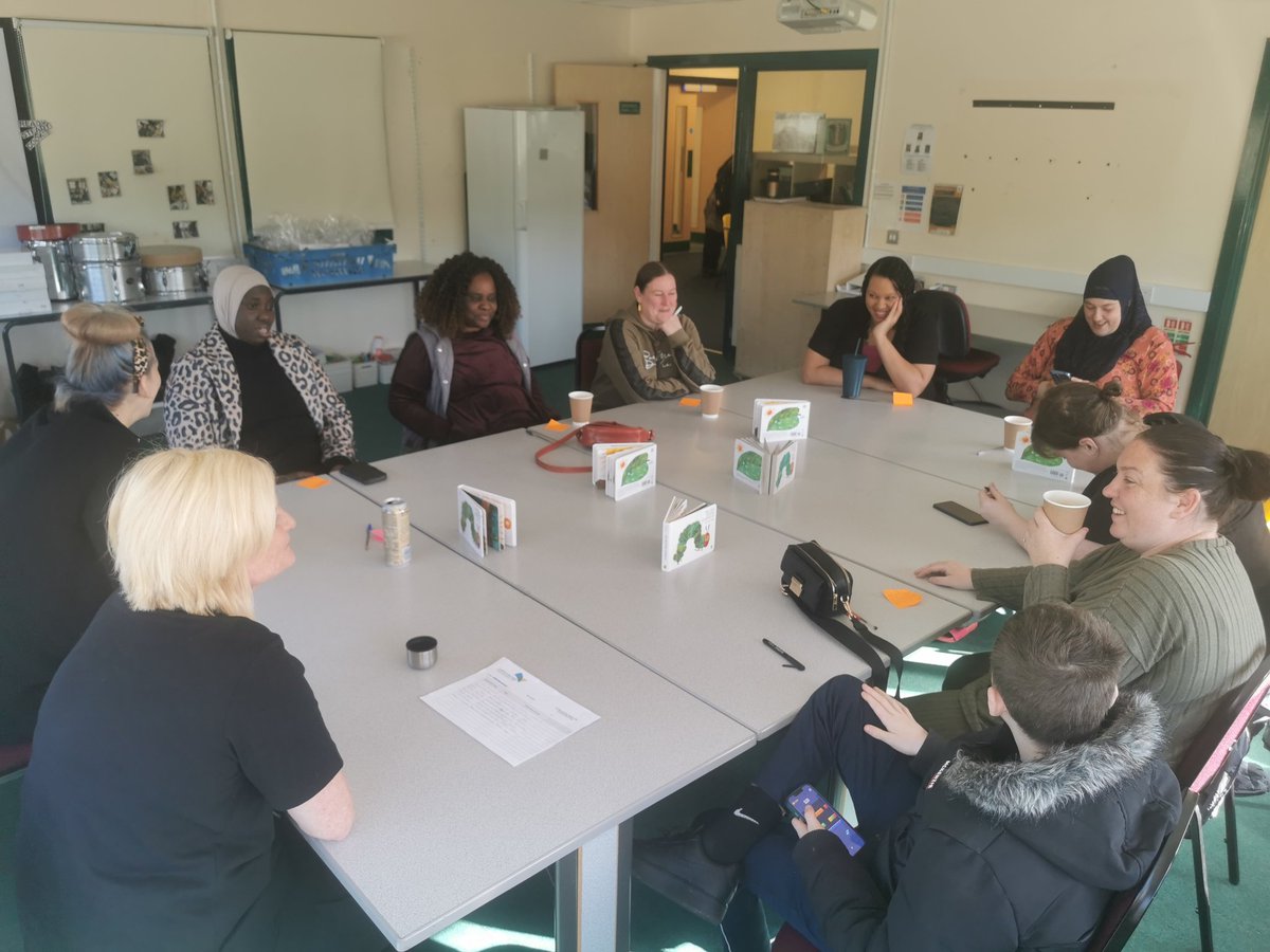 A great start to our Families Learning Together course. Well done to all our parents taking part. #tpswellbeing #tpsparents @CAVC_FLT @CAVC_Community @InvestFamilies