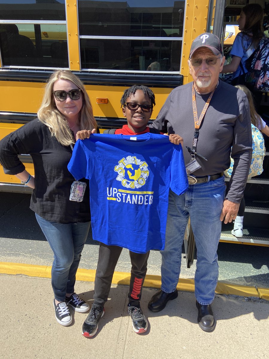 Congratulations to Kaison for being an INT Bus Upstander!!! Kaison was nominated by his bus driver, because he follows all the rules, is polite to all, and is a pleasure to have on the bus! <a href="/Stafford_INT/">Hope Zaun</a> <a href="/StaffordTwpEd/">Stafford Schools</a> <a href="/KrDucker/">Kristin Ducker</a>