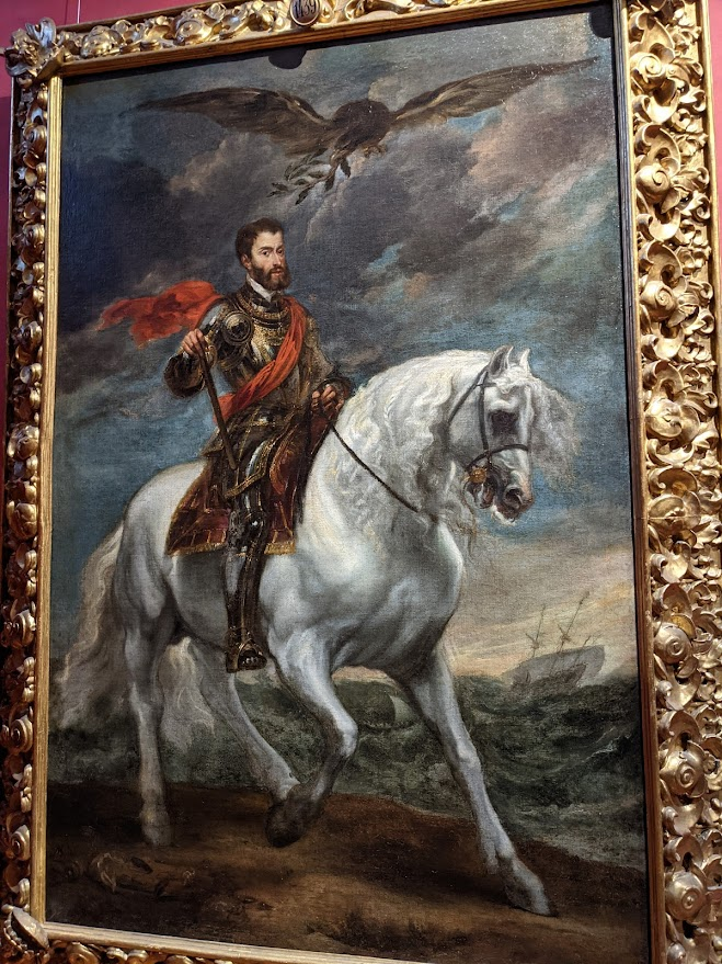 Emperor Charles V --

Seen at the Uffizi Gallery in Florence: